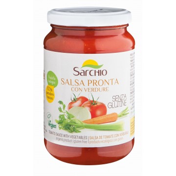 Sos din pulpă de roșii cu legume - Sarchio