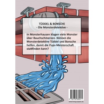 Carte -Detectivii monștri :Tüddel și Bonsche  (Lb. germana) (BU10)