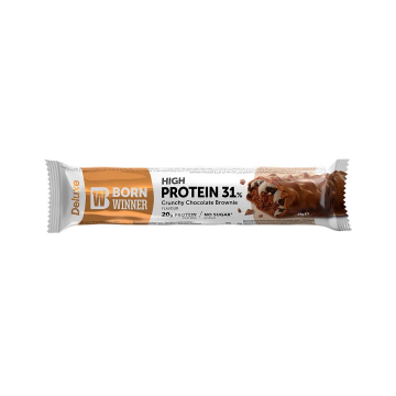 BW-DELUXE BATON PROTEIC CROCANT CU BROWNIE 64 GR