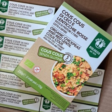 Cuscus fara gluten proteic din leguminoase
