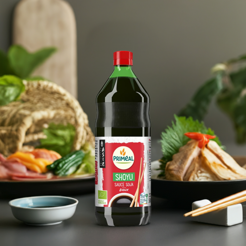 Sos de soia bio Shoyu 500ml - fara zahar Sos de soia bio Shoyu 500ml - fara zahar