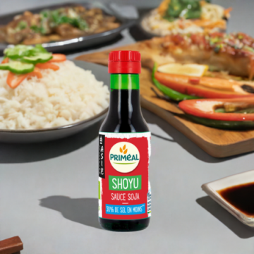 Sos de soia Shoyu continut redus de sare 125ml Sos de soia Shoyu continut redus de sare 125ml