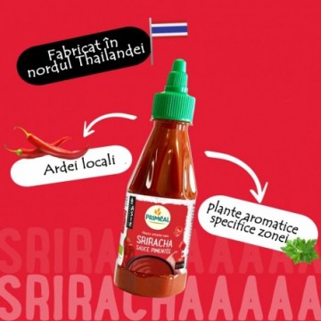 Sos sriracha bio - sos picant chilli 250g Sos sriracha bio - sos picant chilli 250g