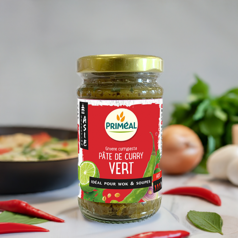 Pasta curry verde bio 120g Pasta curry verde bio 120g