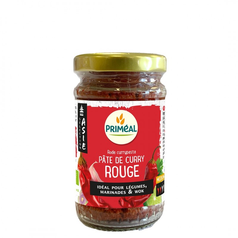 Pasta curry roșu bio 120g Pasta curry roșu bio 120g