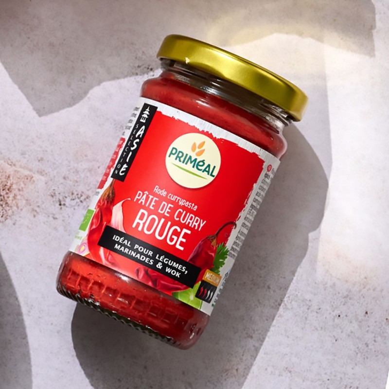 Pasta curry roșu bio 120g Pasta curry roșu bio 120g